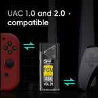 HiBy FC4 USB DAC MQA Dongle 1.1”OLED DSD512 PCM 768 EQ&PEQ 3.5mm SE + 4.4mm BAL - Image 5