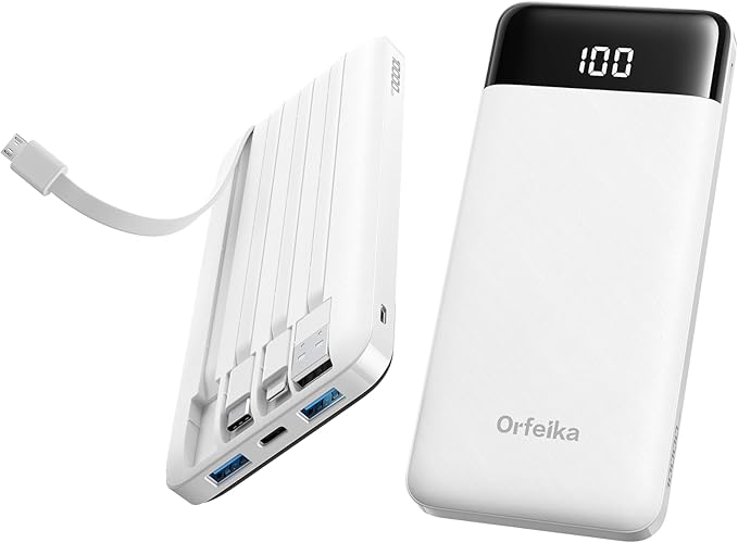 Portable Phone Charger, 10000mAh Portable Charger Power Bank by Unknown