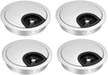 uxcell Cable Hole Cover, 2.4Inch/60mm Zinc Alloy Desk Wire Cord Cable Grommets by uxcell