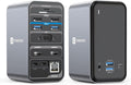 TobenONE USB C Laptop Docking Station Dual Monitor, 15-in-1 USB C Dock by TobenONE