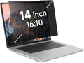 Nano-Suction Laptop Privacy Screen 14 Inch 16:10, Removale Screen Privacy Shield by Unknown