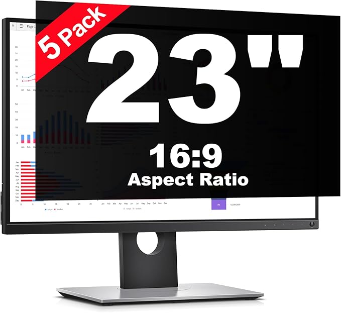 23 Inch Computer Privacy Screen Protector by DNZPFU