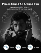 DEEBOX Gaming Headset for PC, Gaming Headphone - Image 6