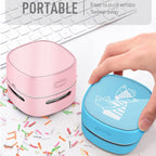 ODISTAR Desktop Vacuum Cleaner, Mini Table dust Sweeper Energy Saving, High - Image 3
