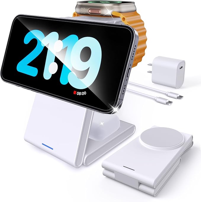 Foldable 3 in 1 Charging Station by Kysson