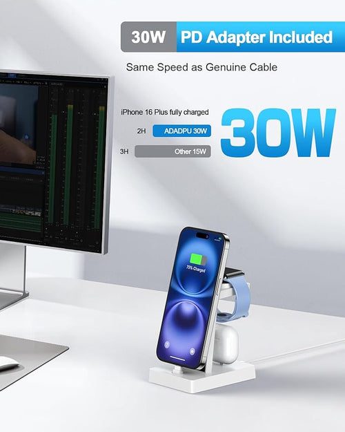 30W Fast Charging Station for Apple Devices - Image 2
