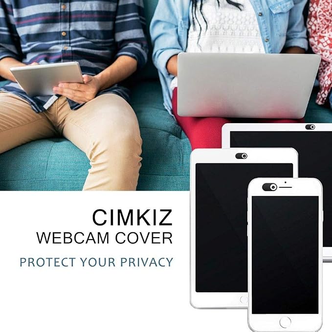 Webcam Cover Slide 0.027in Ultra Thin Metal Magnet Web Camera Cover - Image 5