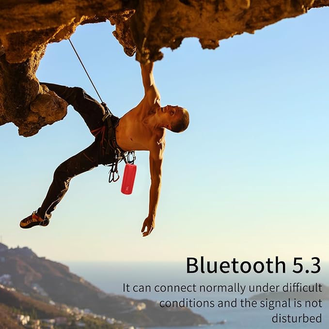 Bluetooth Speaker, MusiBaby M88 Speakers, Dual Pairing, Loud Stereo Sound - Image 7