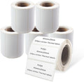 PUQU 30x15mm Direct Thermal Sticker Labels, Self-Adhesive All-Purpose Label by PUQU