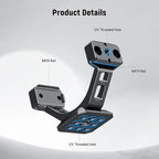 NEEWER Mount Adapter for RS3 Pro & RS4 Pro, Arca Type Quick Release Plate - Image 6