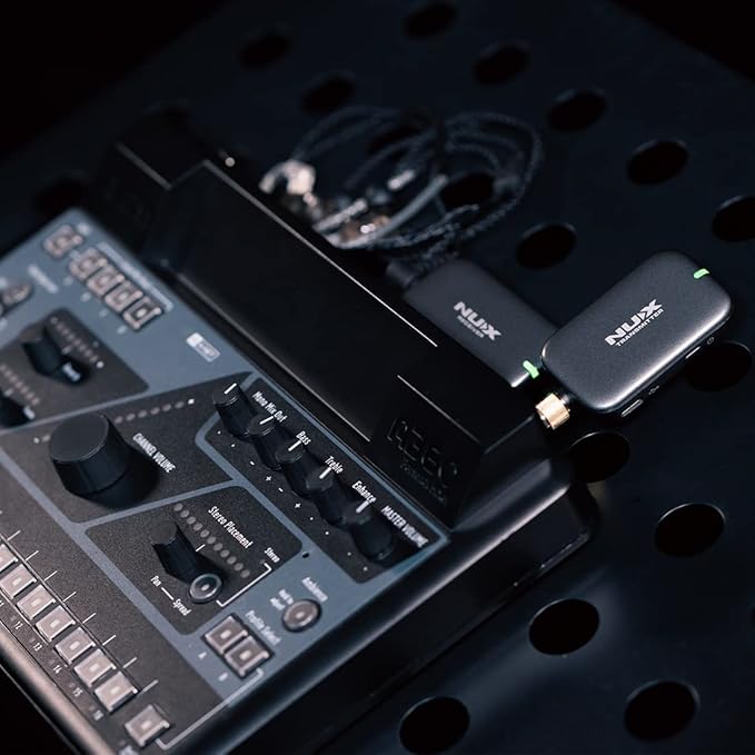 NUX B-7PSM 5.8 GHz Wireless in-Ear Monitor System, Stereo IEM, Charging Case - Image 7