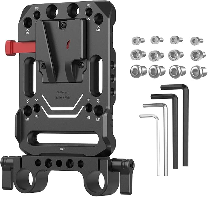 SMALLRIG V Mount Battery Plate, V-Lock Battery Plate by SmallRig
