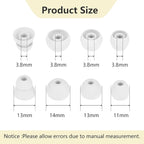 Ear Bud Covers Silicone Replacement Earbud Tips Compatible - Image 2