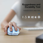 TECKNET Wireless Mouse Silent 4800 DPI Computer USB A & Bluetooth Mouse 6 - Image 7