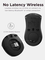Lenovo Legion M600 RGB Wireless Gaming Mouse – 16, 000 DPI, 9 Programmable - Image 8