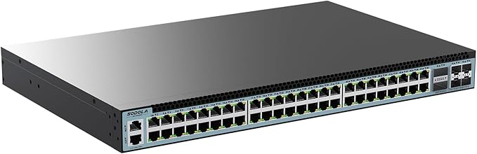 SODOLA 48 Port 2.5GbE Switch, L3 Managed e-Sports Mega-Switch by SODOLAPoENETWORKS