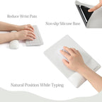 UnivoColors Design-Wave Set of Keyboad Wrist Rest & Mouce Pad, Artificial - Image 6