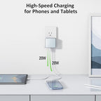 Nekmit USB C Charger, Thin Flat 52W 4-Port Fast Wall Charger - Image 2