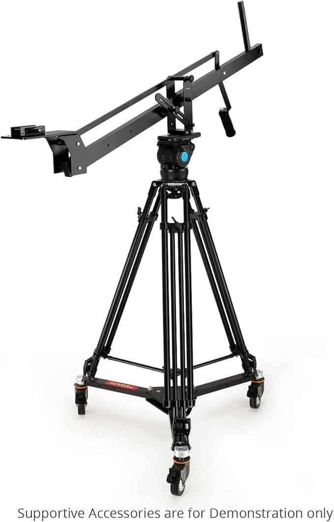 PROAIM Lineo Portable Video Camera Floor Dolly. Heavy-Duty Professional Studio - Image 8