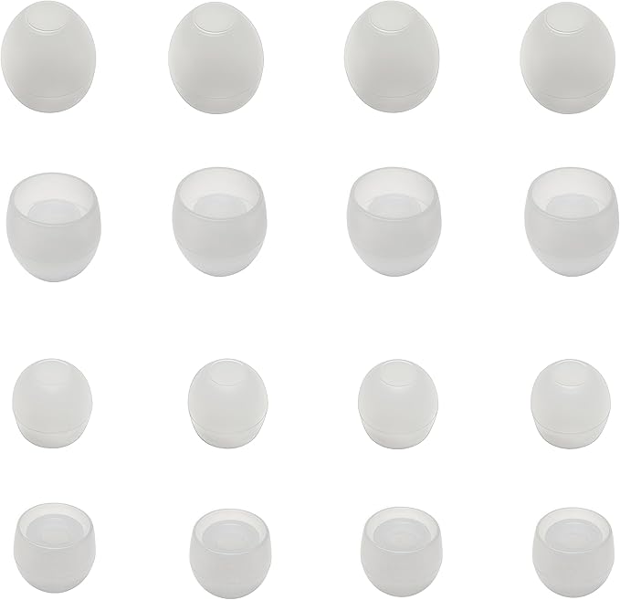 8 Pairs Extra Small Earbuds Tips, Silicone Ear Tips Universal, Silicone Earbud by EarbudsTipsAccessories