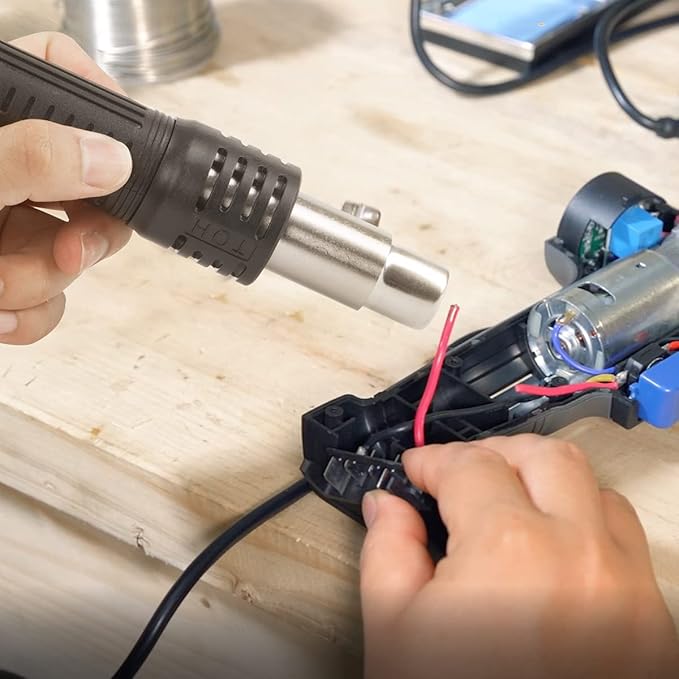 Hot Air Rework Station, Prostormer 120V Digital Display Heat Gun - Image 6