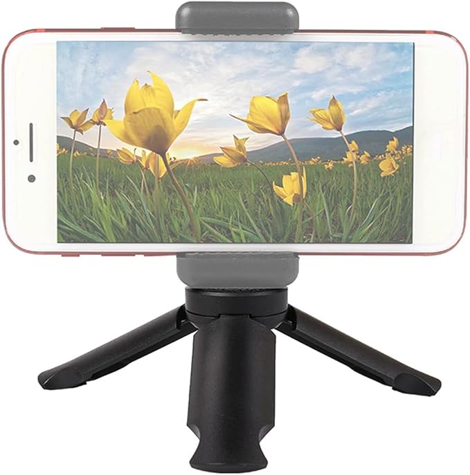 Mini Tripod, Desktop Tabletop Stand Compact Tripod - Image 3