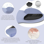 MOSISO Wrist Rest Support for Mouse Pad&Keyboard Set, Circle Curved Ergonomic - Image 2