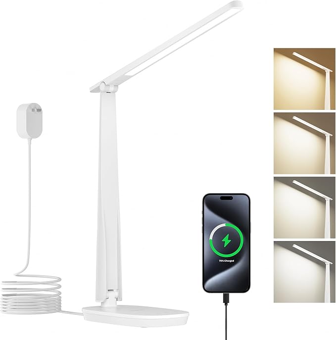 Honeywell Desk Lamp for Home Office, Dimmable LED Desk Light - Image 8