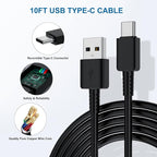 Type C Charger Fast Charging, 2 Pack USB C Android Phone Wall Charger Block & - Image 7
