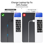 USB-C to Magnetic 3 Cable 140W, Safe Charging Cable Compatible - Image 5