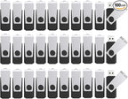 8GB Flash Drives 100 Pack, Wooolken USB 2.0 Thumb Drive by WOOOLKEN