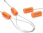 1000PCS Steel Cable Seals Metal Security Seal Numbered Metal Truck Trailer - Image 5