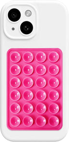 AZXYI Silicone Suction Phone Case Mount, Silicon Adhesive Suction Cup Phone by AZXYI