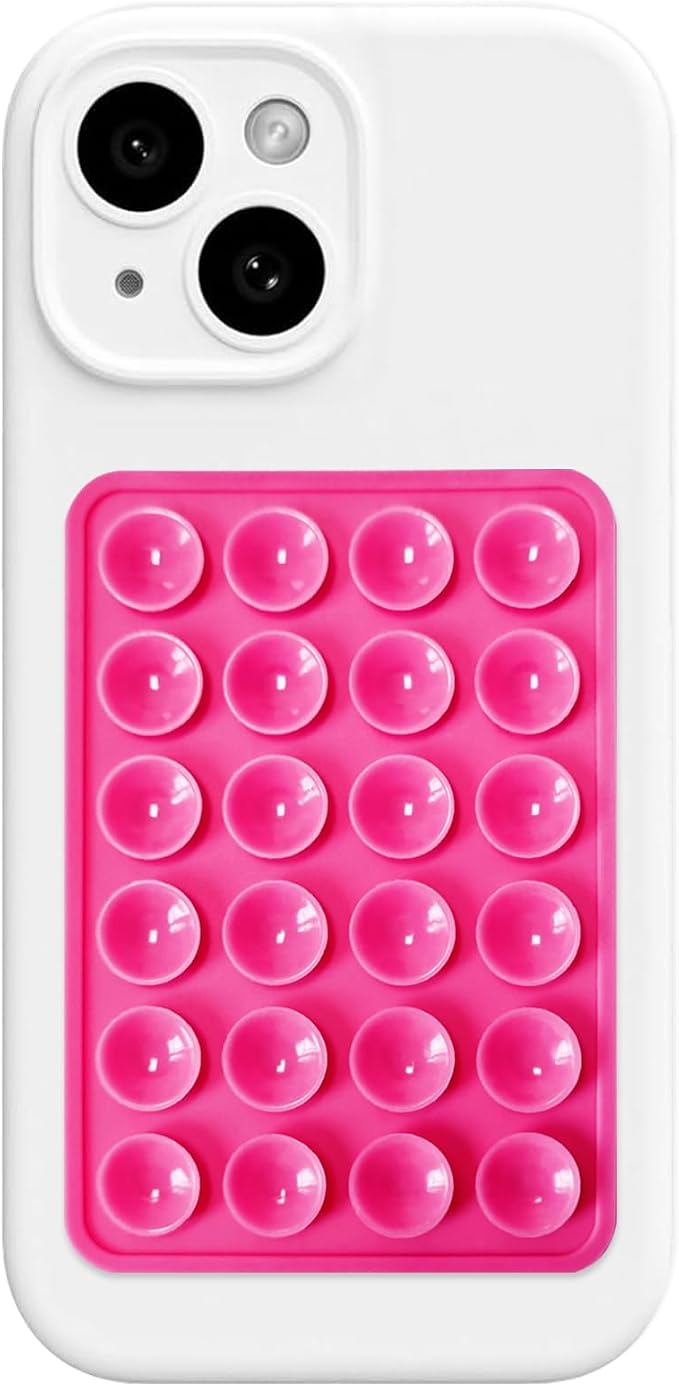 AZXYI Silicone Suction Phone Case Mount, Silicon Adhesive Suction Cup Phone by AZXYI