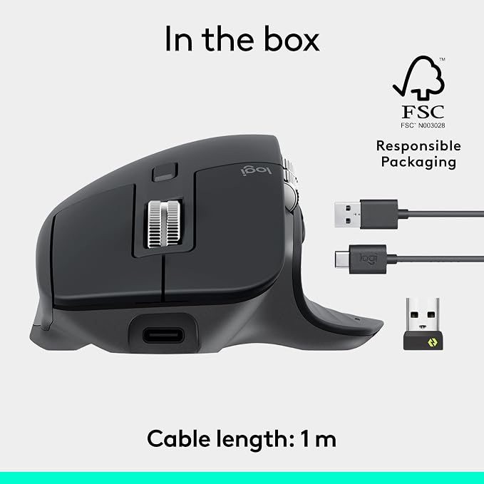 Logitech MX Master 3S Wireless Mouse Standard Edition - Image 10