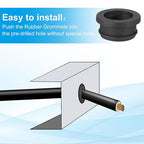PATIKIL 27mm / 1-1/16 Inch Drill Hole, 7/8 Inch ID Rubber Grommets - Image 4