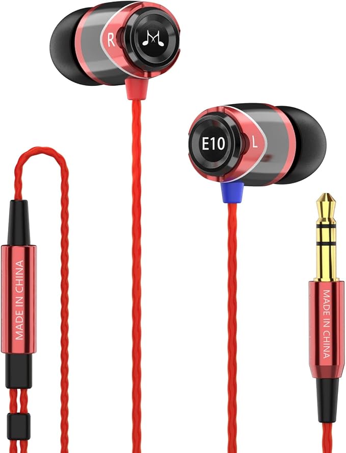 SoundMAGIC E10 Wired Earphones No Microphone HiFi Stereo Earbuds Noise by SoundMAGIC