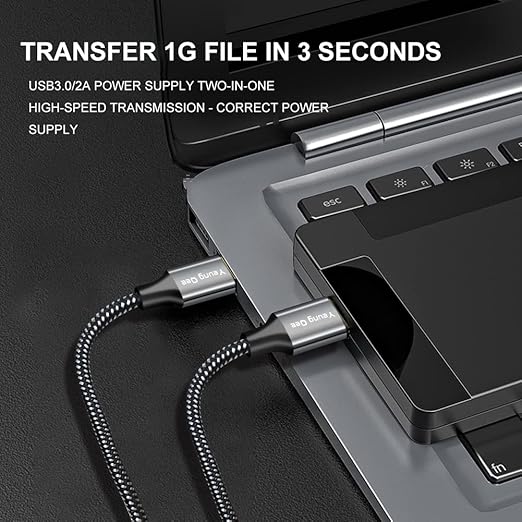 USB 3.0 A to A Male Cable 10 ft, Super Speed Type A Male to Male Cable USB 3.0 - Image 5