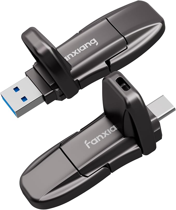 Flash Drive 1TB, USB 3.2 Gen2 Up to 1050MB/s, USB Drive, USB A + Type C - Image 7