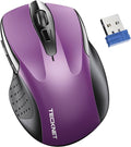 TECKNET Wireless Mouse for Laptop, Silent Mouse Quiet Click, Computer Mouse by Tecknet
