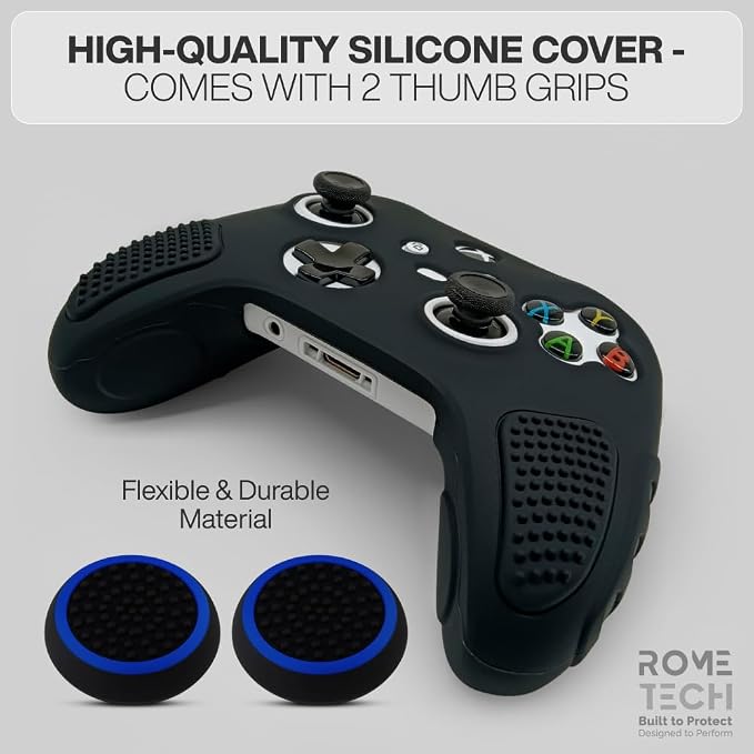 for Xbox Controller Series X/S Silicone Protective Cover, Soft Skin Xbox - Image 2