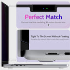 Magnetic Privacy Screen for MacBook Pro 14 Inch, Removable Matte Blue Light - Image 6