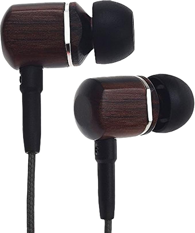 Symphonized Wired Earbuds with Microphone – 90% Noise Cancelling Ear Buds with by Symphonized