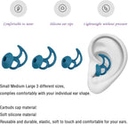 Ear Bud Pads Replacement Ear Tips Silicone Earbud Tips Compatible - Image 5