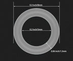 150PCS O Rings Keyboard Dampeners Rubber O-Ring Keyboard Silencer - Image 4