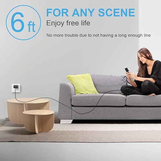 iPhone Fast Charger 3+3Pack 20W USB C Wall Charger - Image 7