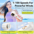 Portable Fan For Travel Mini: Small Pocket Handheld Personal Rechargeable - Image 4