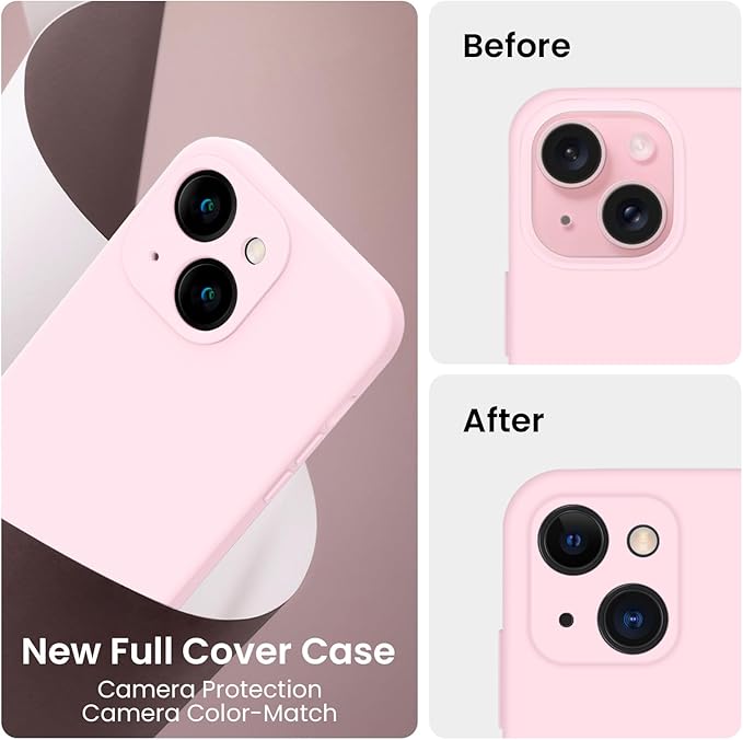 FireNova Designed for iPhone 15 Case, Silicone Upgraded Phone Case with - Image 3