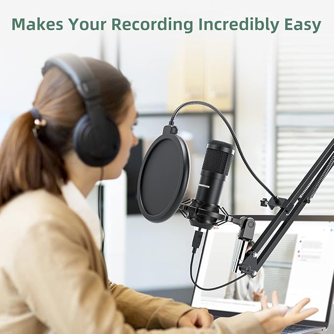 SUDOTACK USB Condenser Podcast Microphone - Image 7
