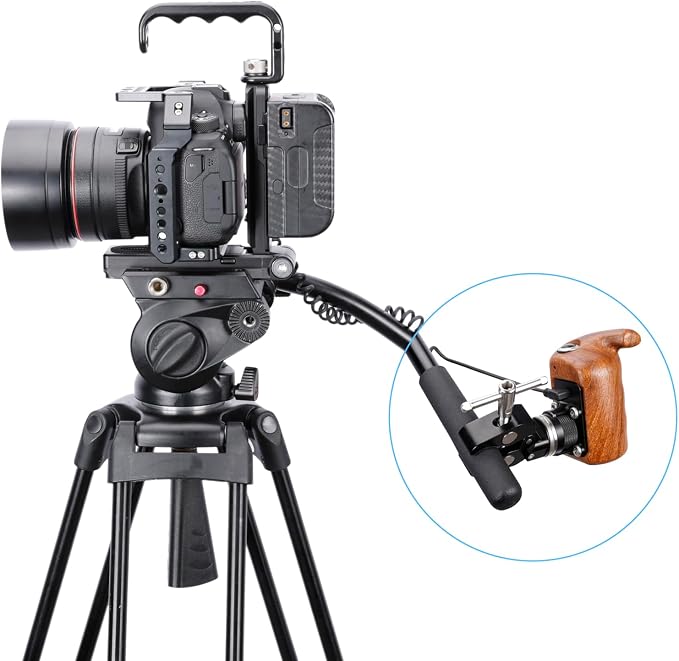 NICEYRIG Super Clamp to Rosette Mount Adapter, Maximum 50mm Adjustable Jaw - Image 7